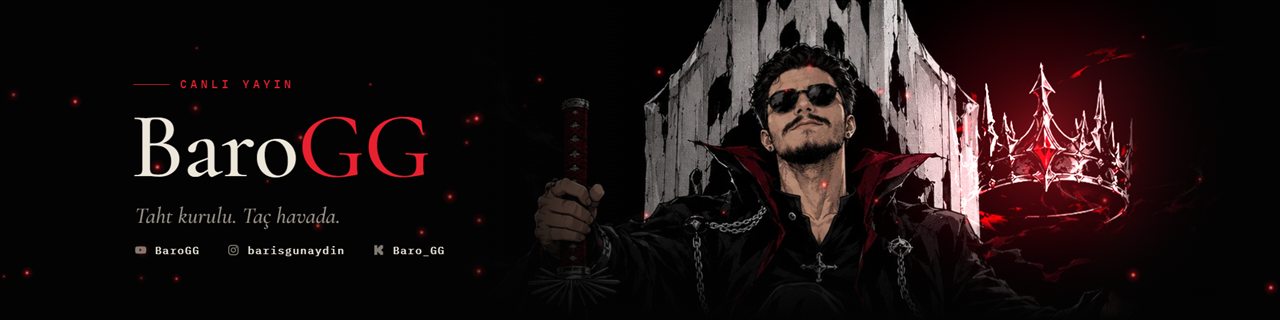 BaroGG Kick kanal banner'ı